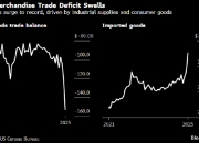 美国商品贸易逆差扩大至纪录新高 因进口激增