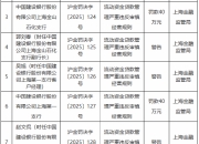 流动资金贷款管理严重违反审慎经营规则，建设银行三家支行合计被罚120万元