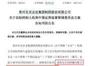 002424公告！姜伟，被证监会立案！