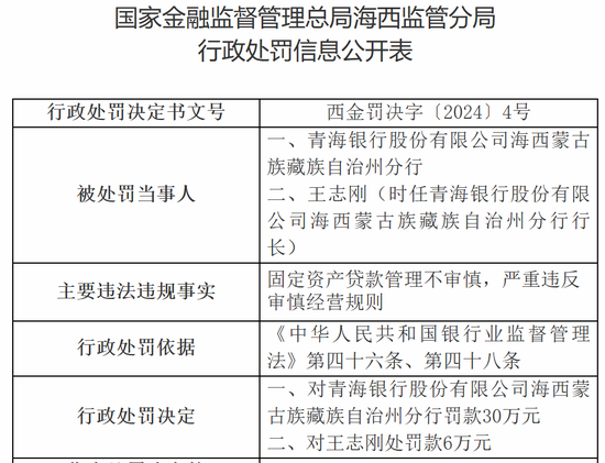 青海银行业绩堪忧：贷款集中，主要股东频被执行，资产质量承压 第3张