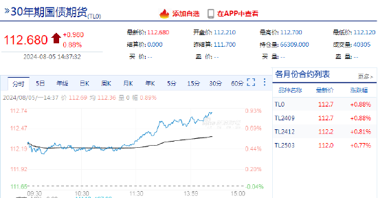 快讯：国债期货持续上涨，30年期主力合约涨近0.9%续创历史新高 第4张