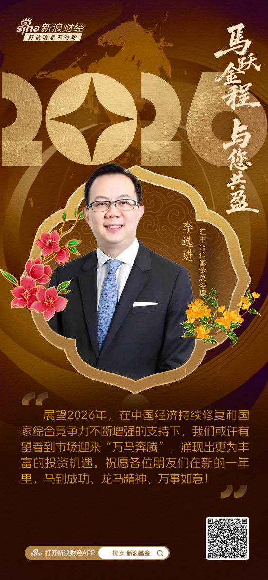 视频|汇丰晋信基金总经理李选进贺新春:2026有望看到市场迎来“万马奔腾”涌现出更为丰富投资机遇 第1张 视频|汇丰晋信基金总经理李选进贺新春:2026有望看到市场迎来“万马奔腾”涌现出更为丰富投资机遇 第1张
